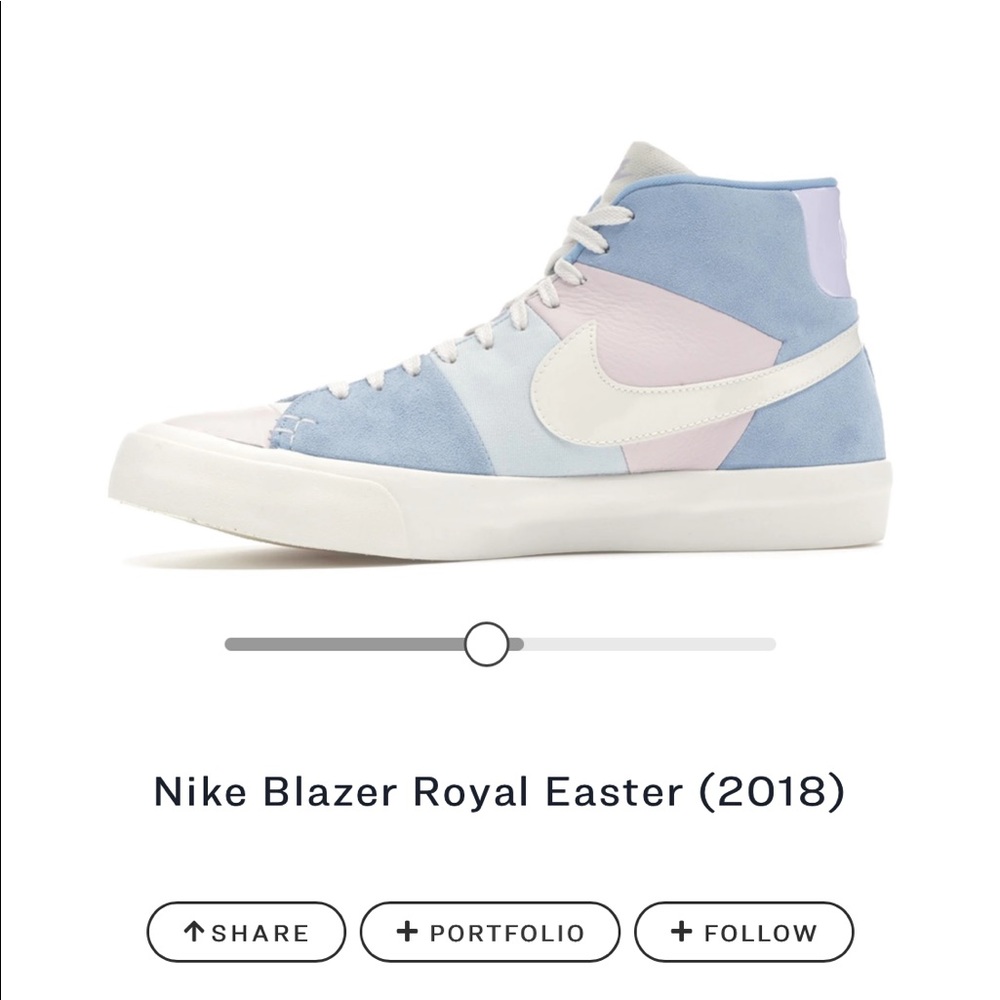 Nike Blazer Royal Easter Hightop - Picture 9 of 9